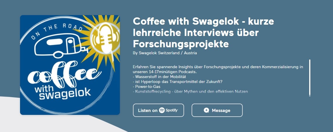 Coffee with Swagelok podcast teaser